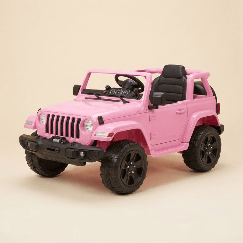 Power Wheels Barbie Jeep Wrangler — Jeep Power Wheels Barbie Jeep Wrangler kids electric ride-on car